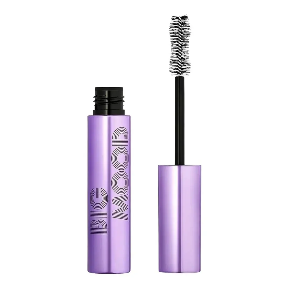 NEW e.l.f. Big Mood MASCARA Bold Lifted Eye Lashes Jojoba Wax Infused Deep Brown